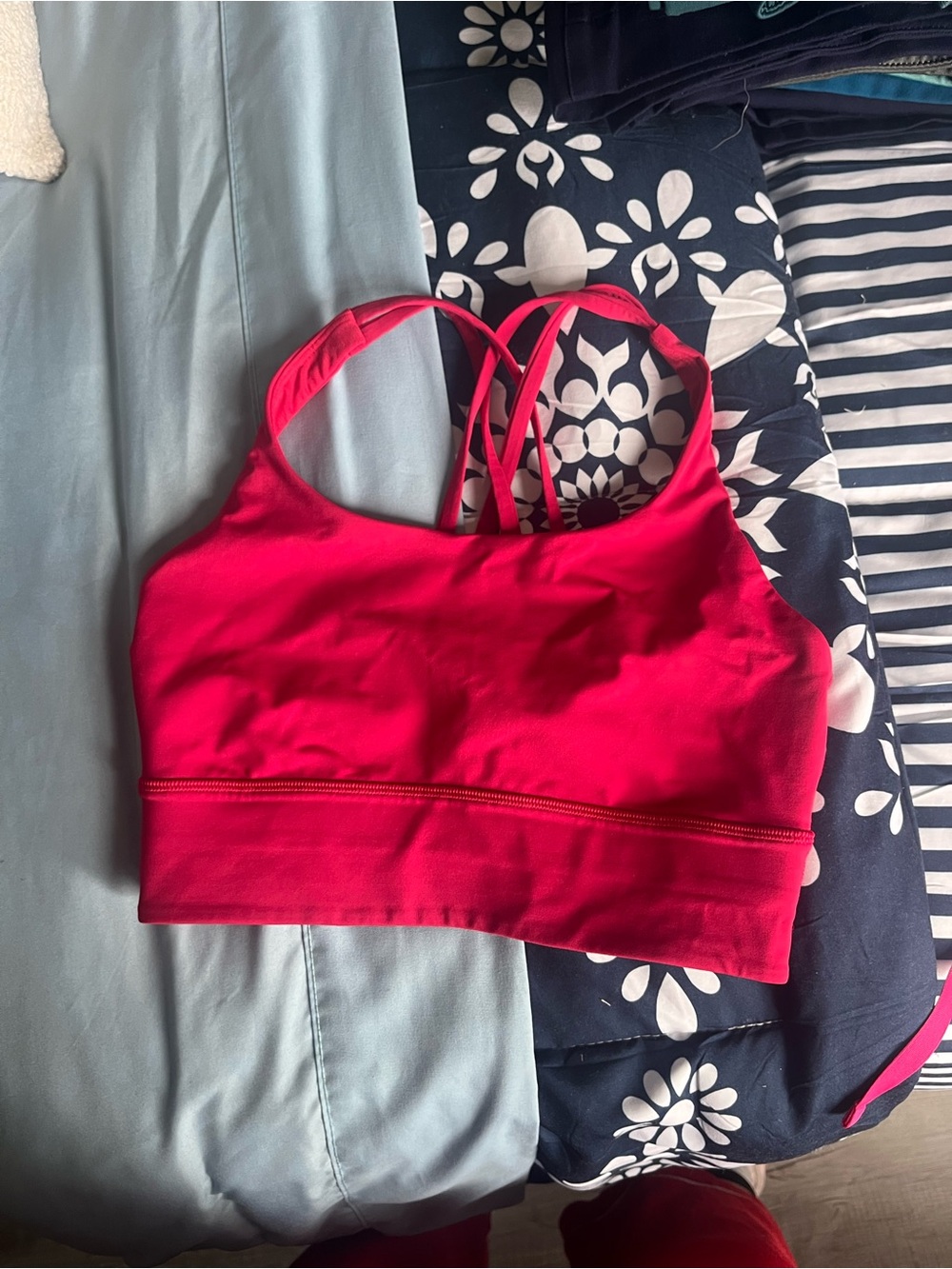 Lululemon Energy Longline Bra (Pink Dragonfruit)